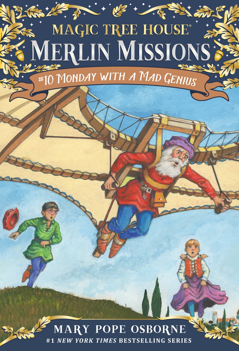 Magic Tree House Merlin Missions #10:Monday with a Mad Genius(PB)